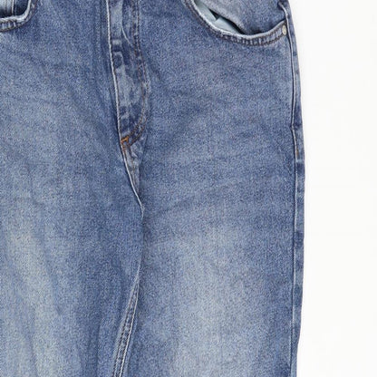 ASOS Mens Blue Cotton Skinny Jeans Size 30 in L30 in Regular Zip