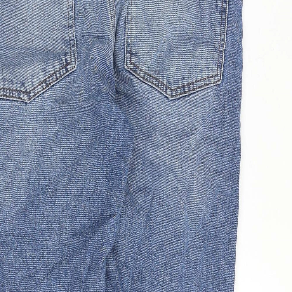ASOS Mens Blue Cotton Skinny Jeans Size 30 in L30 in Regular Zip