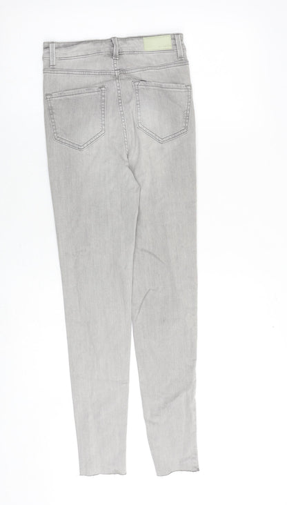 Womens UK Size 6 Marks and Spencer Slim Fit Skinny Grey Jeans
