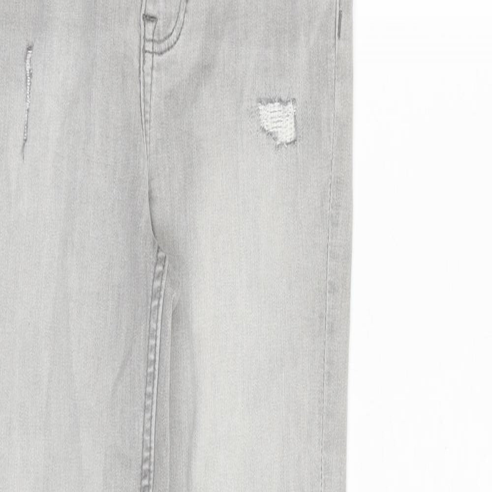 Womens UK Size 6 Marks and Spencer Slim Fit Skinny Grey Jeans