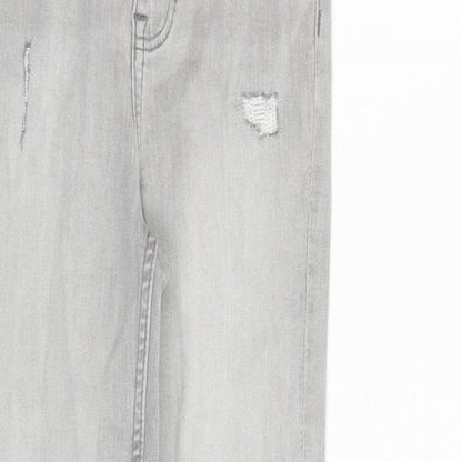Womens UK Size 6 Marks and Spencer Slim Fit Skinny Grey Jeans