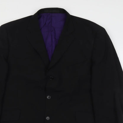 Mens UK Size 44 Marks and Spencer Regular Black Suit Jacket