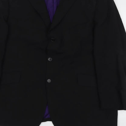 Mens UK Size 44 Marks and Spencer Regular Black Suit Jacket