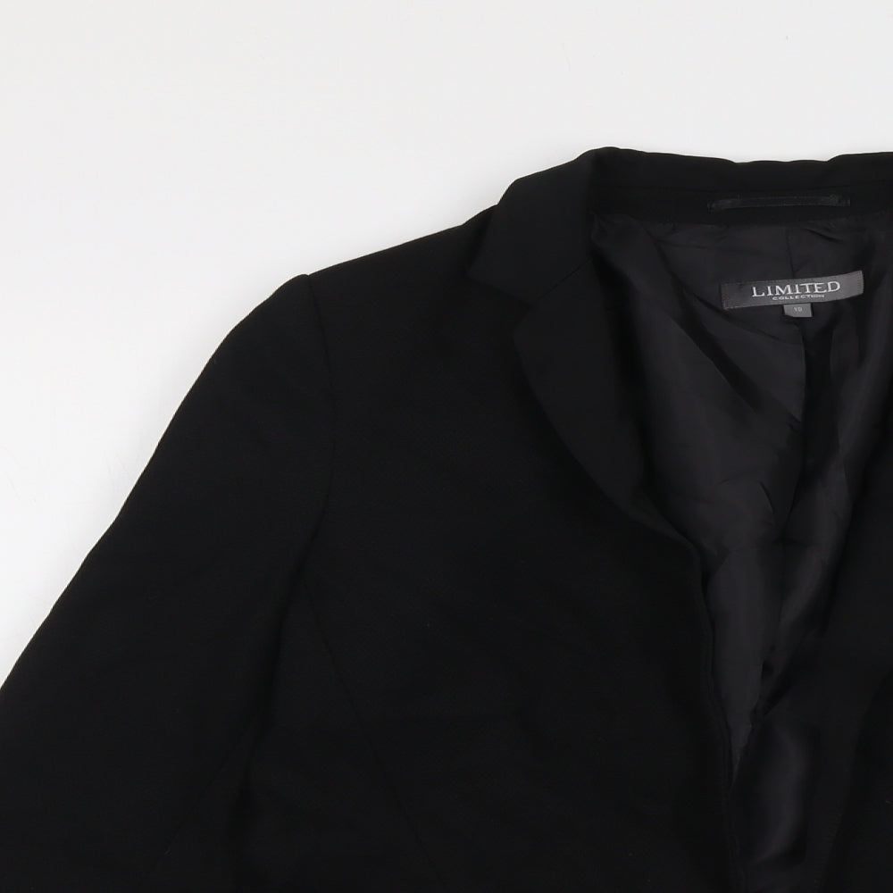 Womens UK Size 10 Marks and Spencer Black Jacket