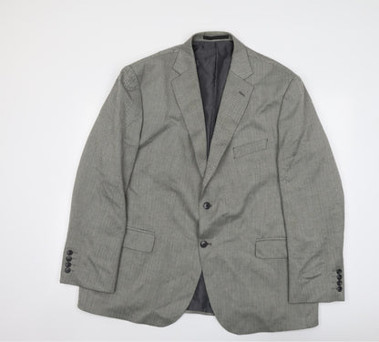 Mens UK Size 46 Marks and Spencer Regular Grey Suit Jacket