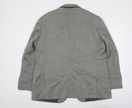 Mens UK Size 46 Marks and Spencer Regular Grey Suit Jacket