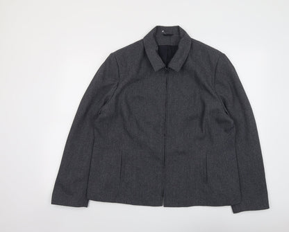 Womens UK Size 18 St Bernard Blue Jacket