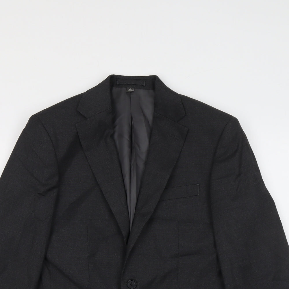 Mens UK Size 36 Marks and Spencer Regular Grey Suit Jacket