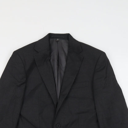 Mens UK Size 36 Marks and Spencer Regular Grey Suit Jacket