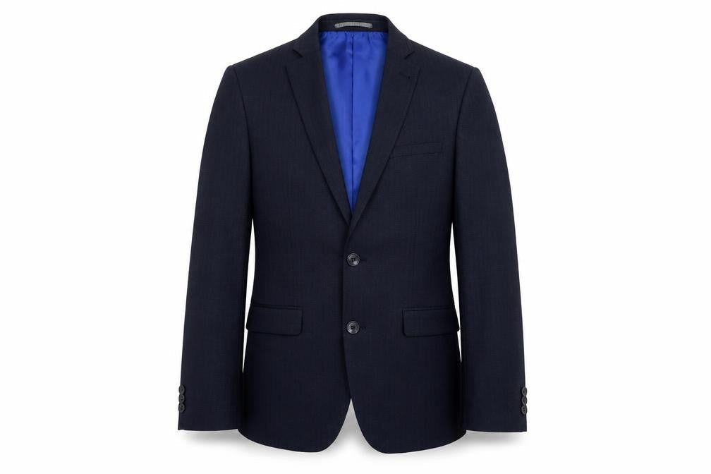 Mens UK Size 36 Marks and Spencer Regular Blue Suit Jacket