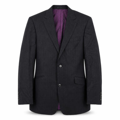 Mens UK Size 42 Racing Green Regular Grey Suit Jacket
