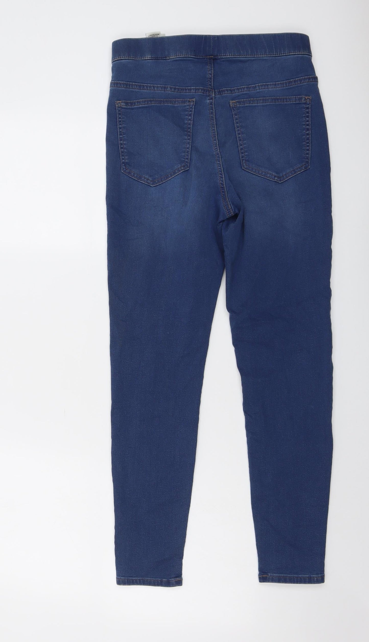 Womens UK Size 8 Marks and Spencer Regular Fit Jegging Blue Jeans