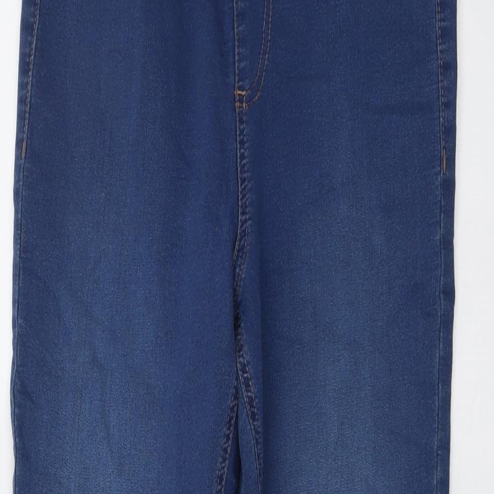 Womens UK Size 8 Marks and Spencer Regular Fit Jegging Blue Jeans