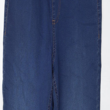 Womens UK Size 8 Marks and Spencer Regular Fit Jegging Blue Jeans