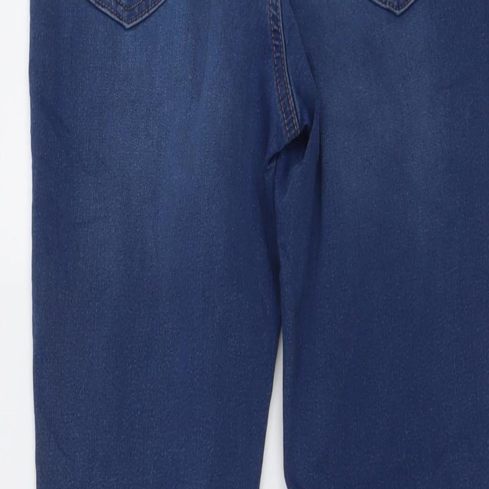 Womens UK Size 8 Marks and Spencer Regular Fit Jegging Blue Jeans