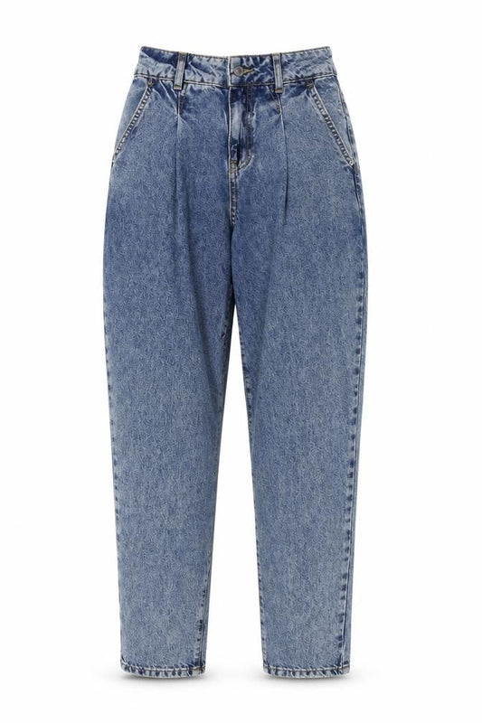 Womens UK Size 6 River Island Regular Fit Mom Blue Jeans