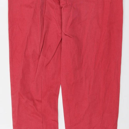 Gap Womens Pink Cotton Skinny Jeans Size 30 in L29.5 in Regular Button