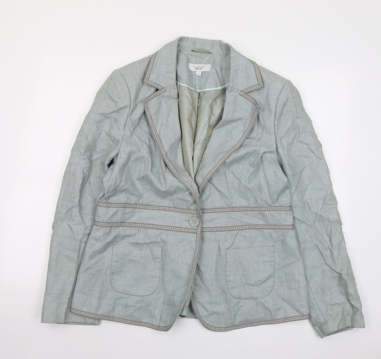 Womens UK Size 10 NEXT Green Jacket