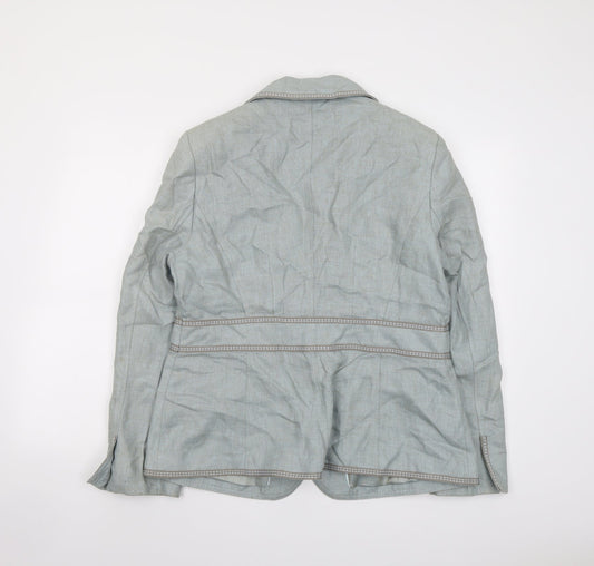 Womens UK Size 10 NEXT Green Jacket