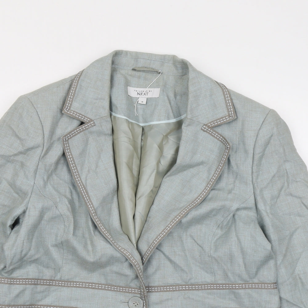 Womens UK Size 10 NEXT Green Jacket