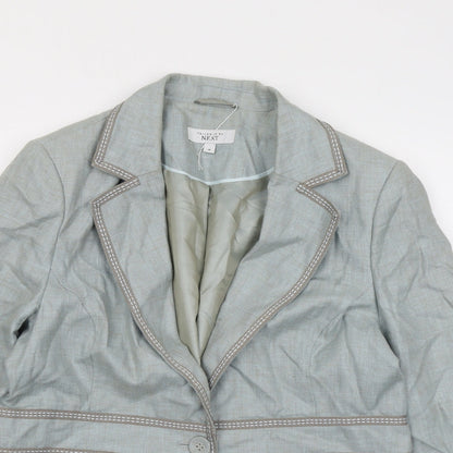 Womens UK Size 10 NEXT Green Jacket
