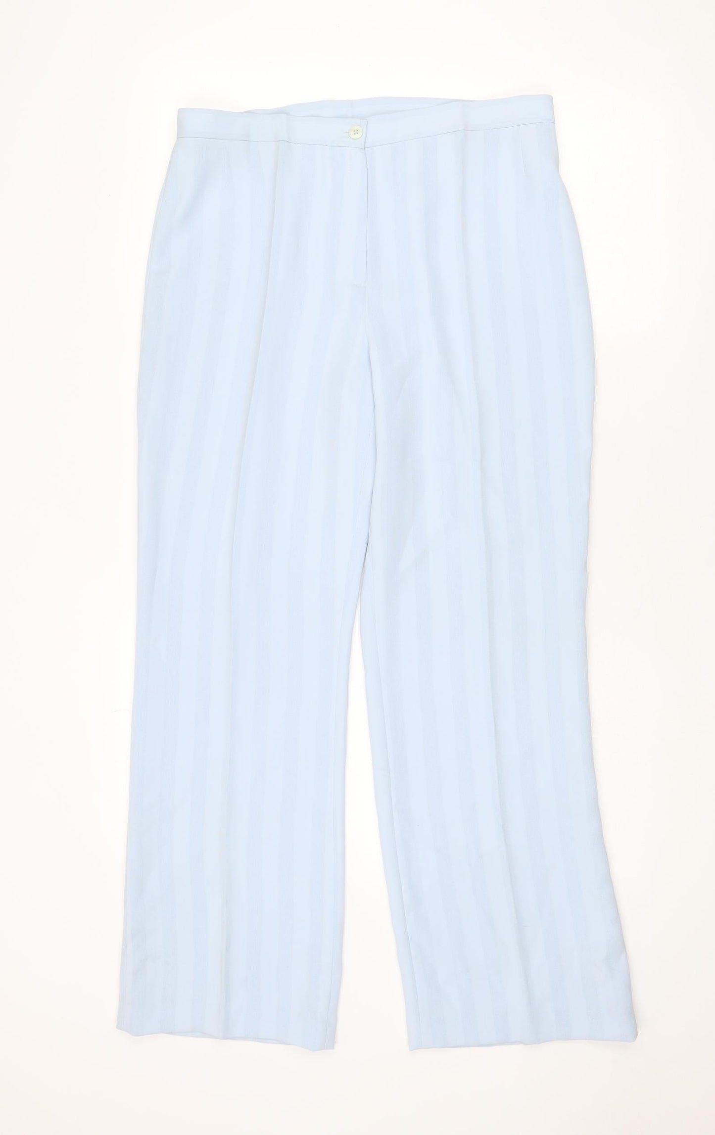 Womens UK Size 14 Busy Regular Fit  Blue Trousers