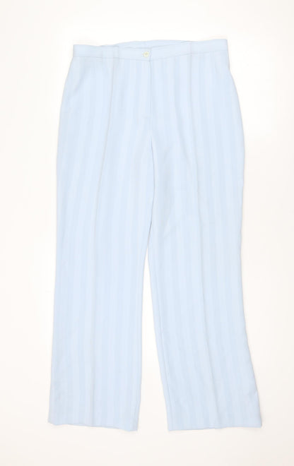 Womens UK Size 14 Busy Regular Fit  Blue Trousers