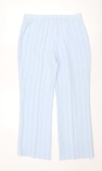 Womens UK Size 14 Busy Regular Fit  Blue Trousers