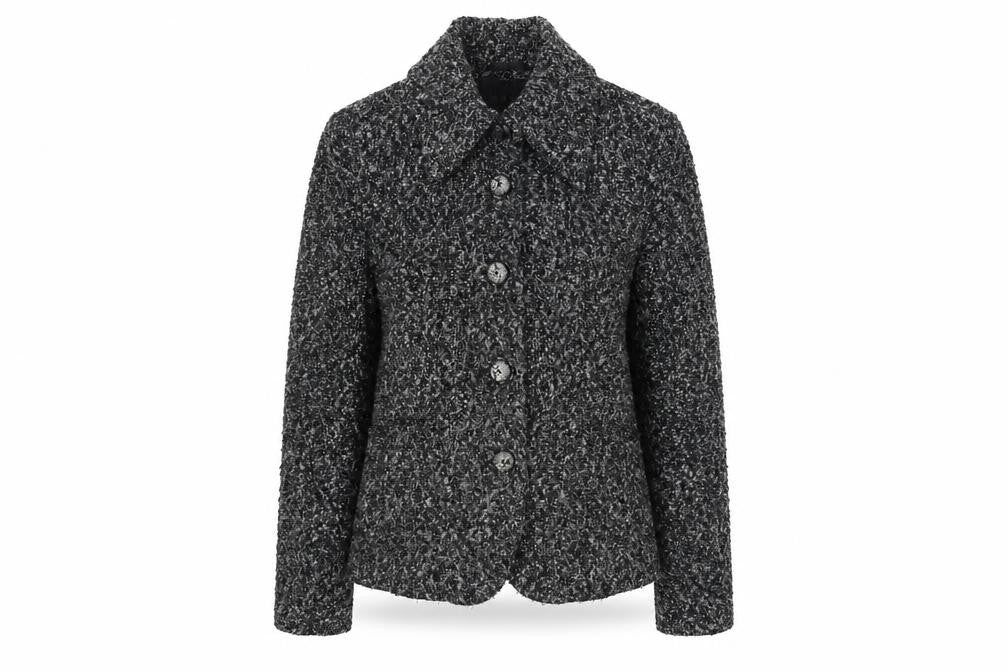 Womens UK Size 10 Per Una Grey Jacket