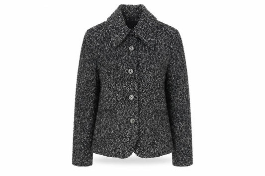 Womens UK Size 10 Per Una Grey Jacket