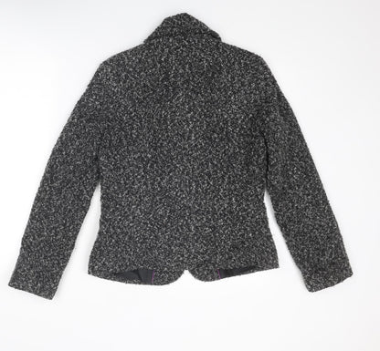 Womens UK Size 10 Per Una Grey Jacket