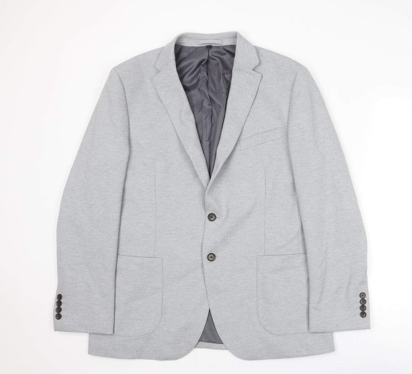 Mens UK Size 42 Marks and Spencer Regular Grey Suit Jacket