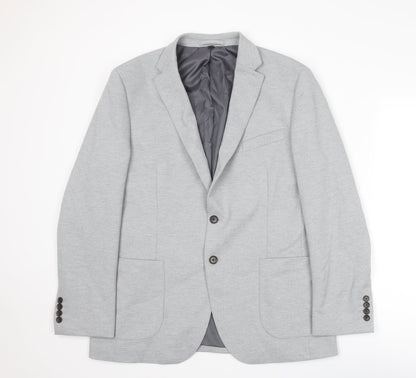 Mens UK Size 42 Marks and Spencer Regular Grey Suit Jacket
