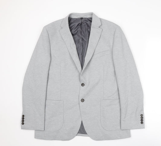Mens UK Size 42 Marks and Spencer Regular Grey Suit Jacket