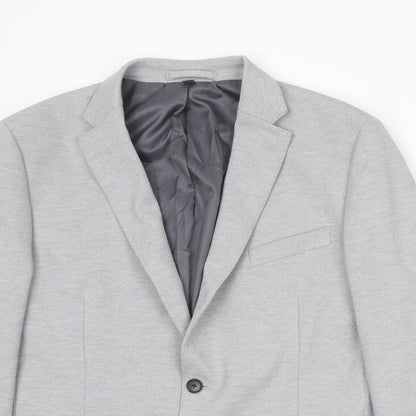 Mens UK Size 42 Marks and Spencer Regular Grey Suit Jacket