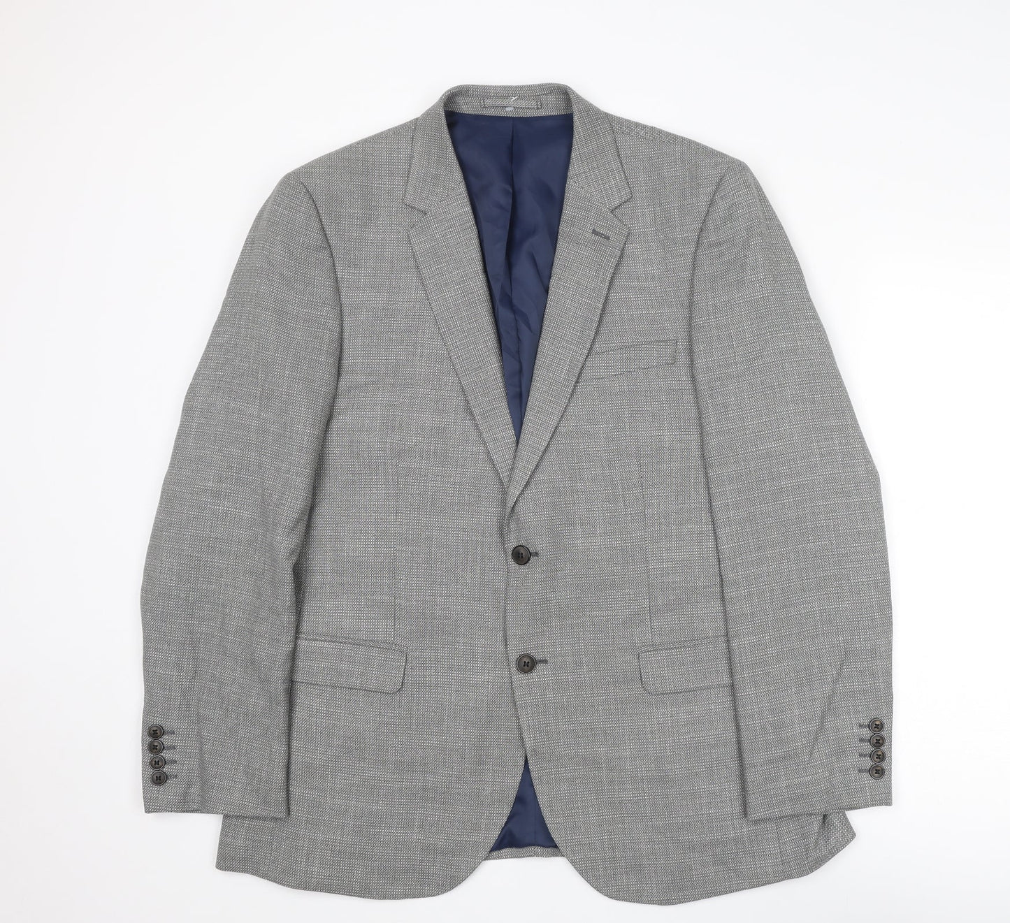 Mens UK Size 42 Marks and Spencer Regular Grey Suit Jacket