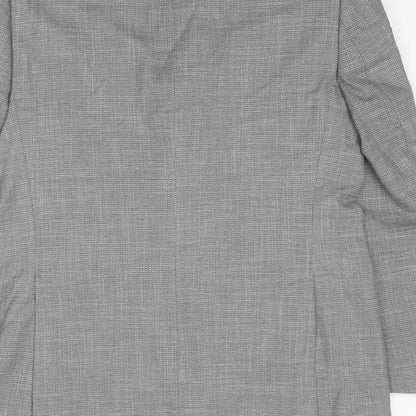 Mens UK Size 42 Marks and Spencer Regular Grey Suit Jacket