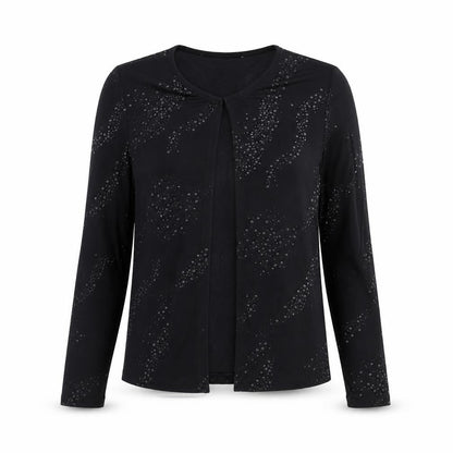 Womens UK Size 12 BHS Black Basic Blouse