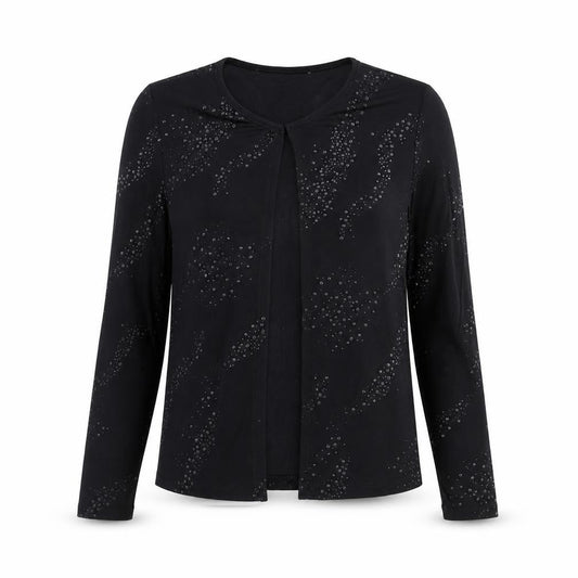 Womens UK Size 12 BHS Black Basic Blouse