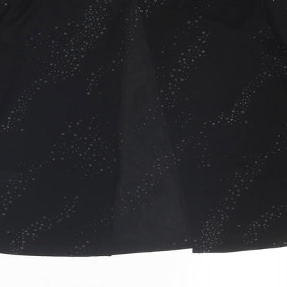 Womens UK Size 12 BHS Black Basic Blouse