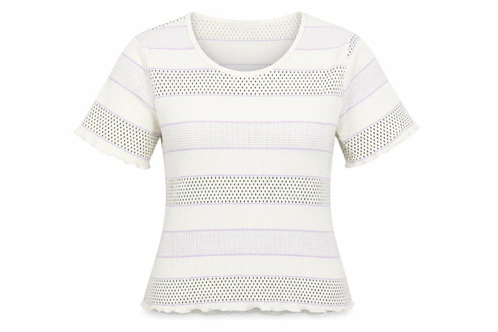 Womens UK Size M Klass White Basic T-Shirt