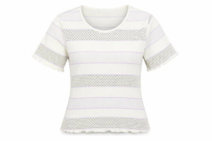 Womens UK Size M Klass White Basic T-Shirt