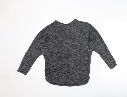 Womens UK Size M Mela London Grey Pullover Jumper