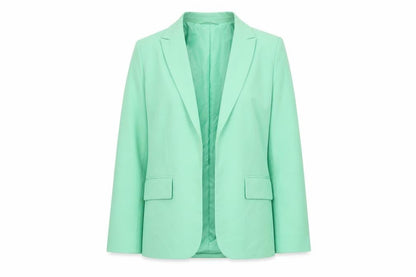 Womens UK Size 12 Marks and Spencer Regular Green Suit Jacket