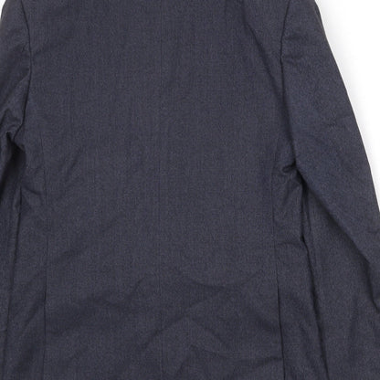 Mens UK Size 36 Marks and Spencer Regular Blue Suit Jacket