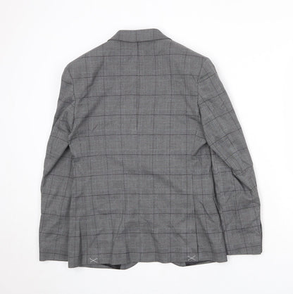Mens UK Size 36 Marks and Spencer Regular Grey Suit Jacket