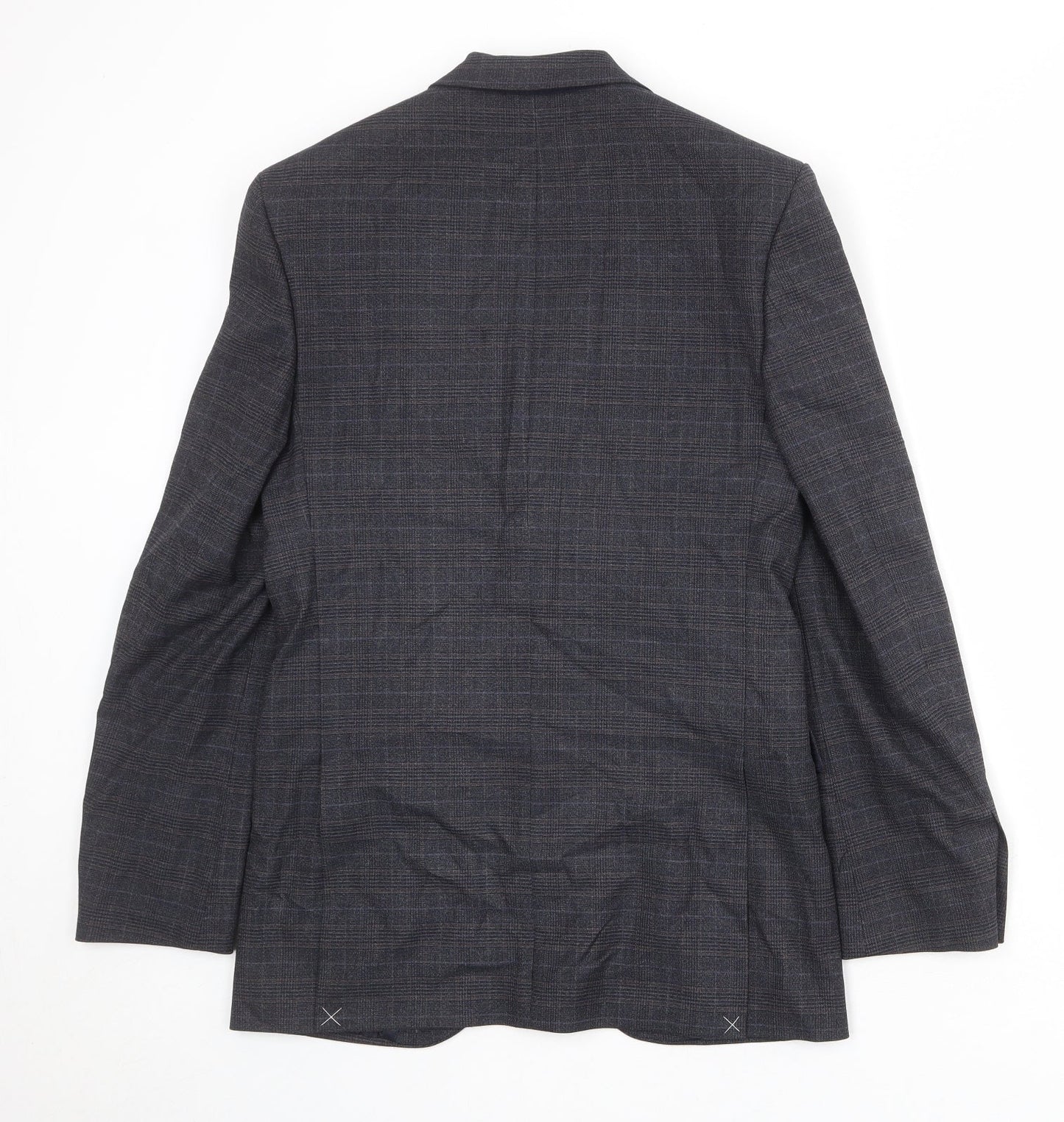 Mens UK Size 36 Marks and Spencer Regular Blue Suit Jacket