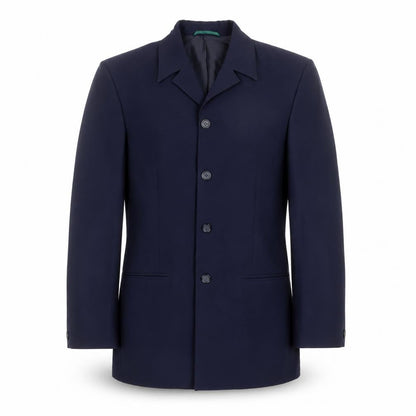 Blackberrys Mens Blue Polyester Jacket Suit Jacket Size 38 Regular