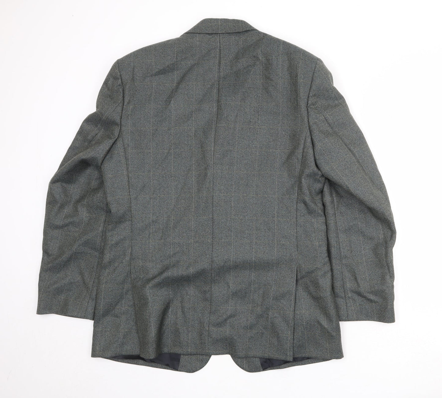 Mens UK Size 44 Periscope Regular Green Suit Jacket