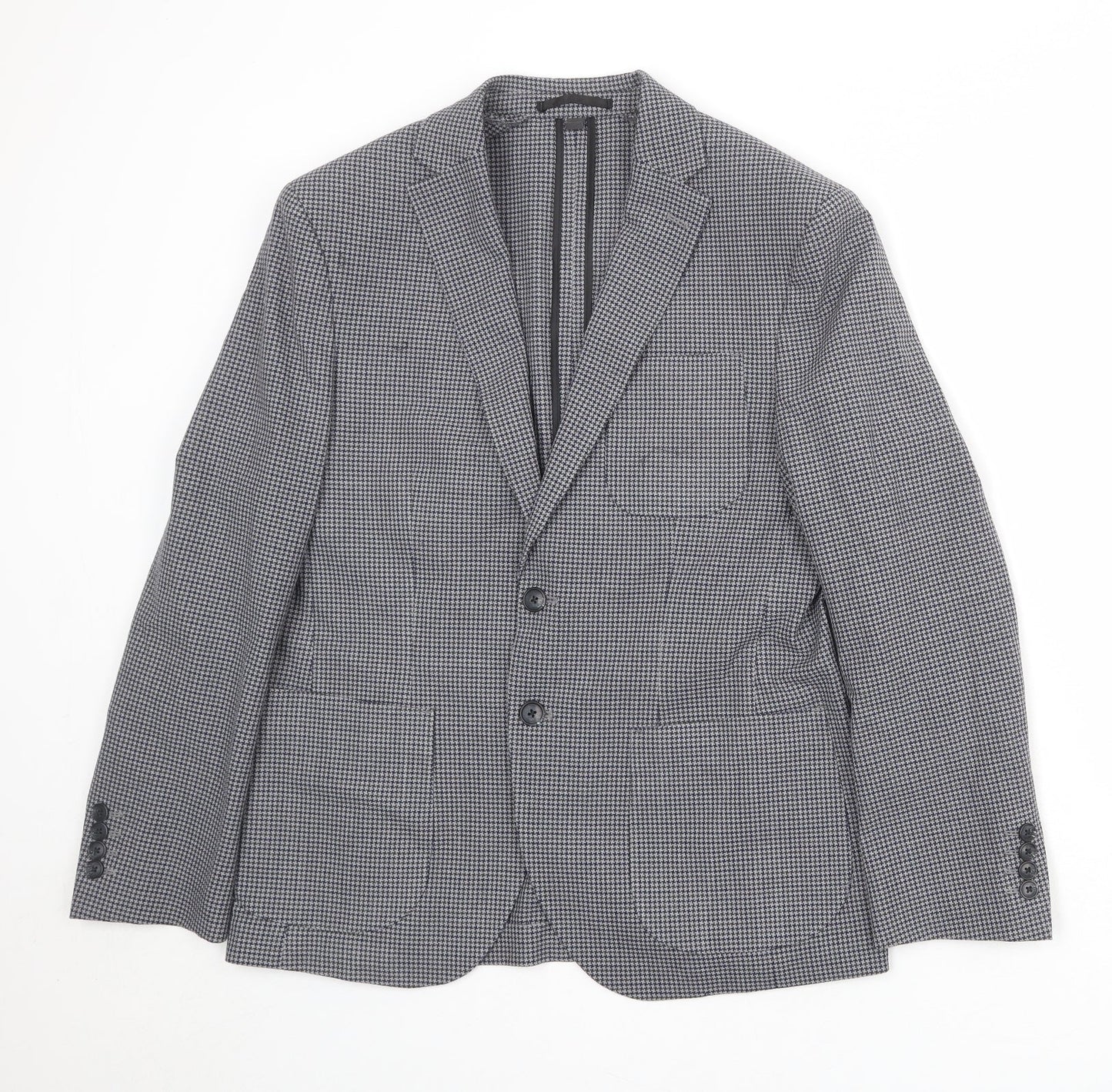 Mens UK Size 38 Marks and Spencer Regular Grey Suit Jacket